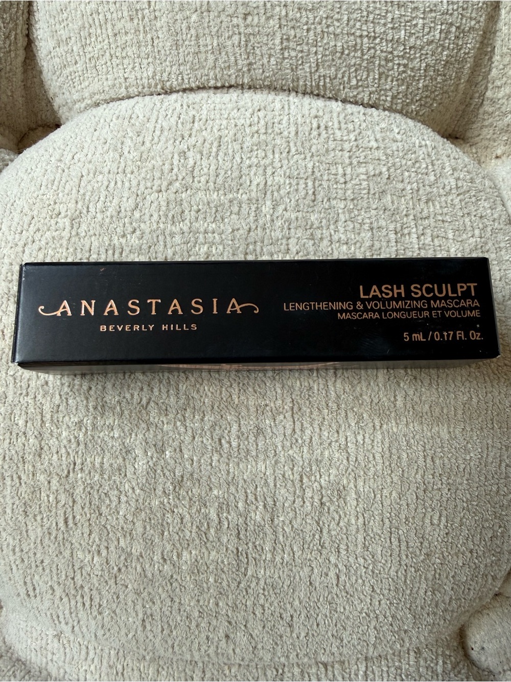 Anastasia Beverly Hills Lash Sculpt Mascara - Black & Gold Packaging